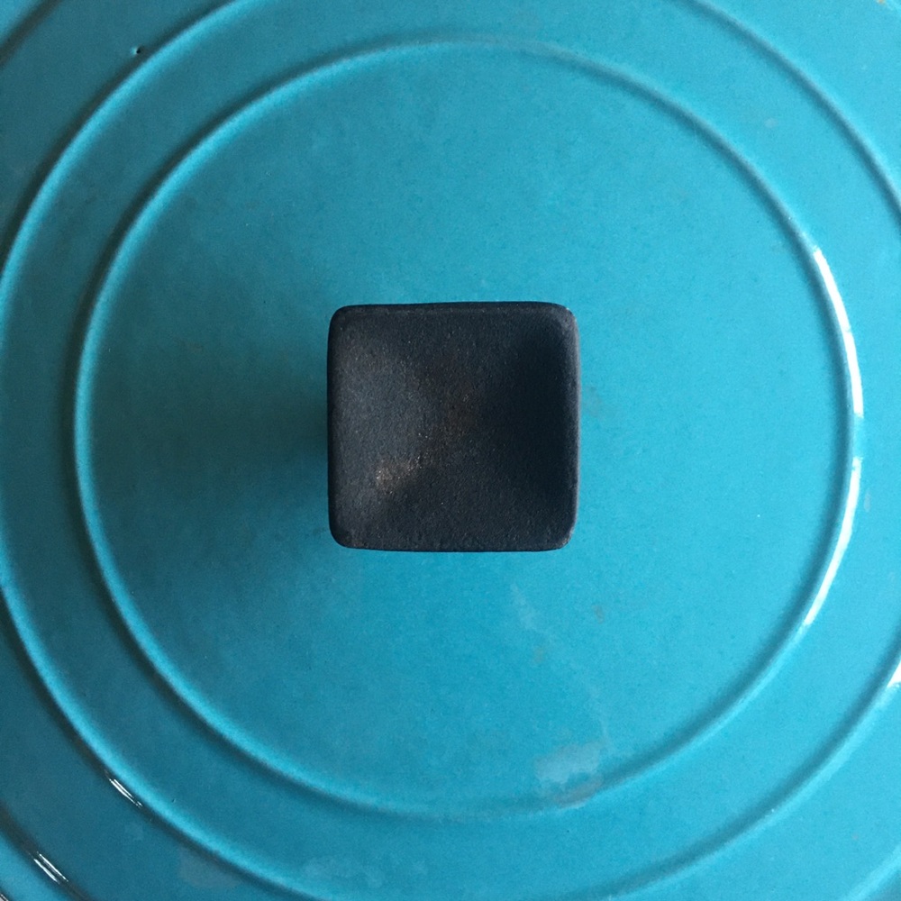 RARE Le Creuset Paris blue cast iron Dutch oven⭐️ - Picture 4 of 10